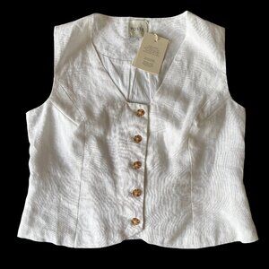 Posse "Rue" Vest - Ivory